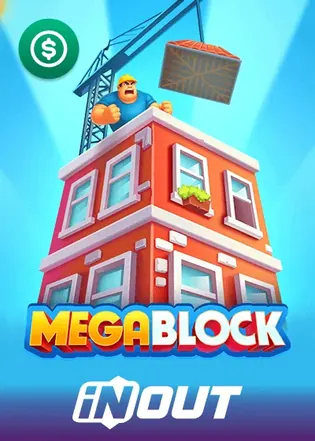 MegaBlock gokkast van InOut